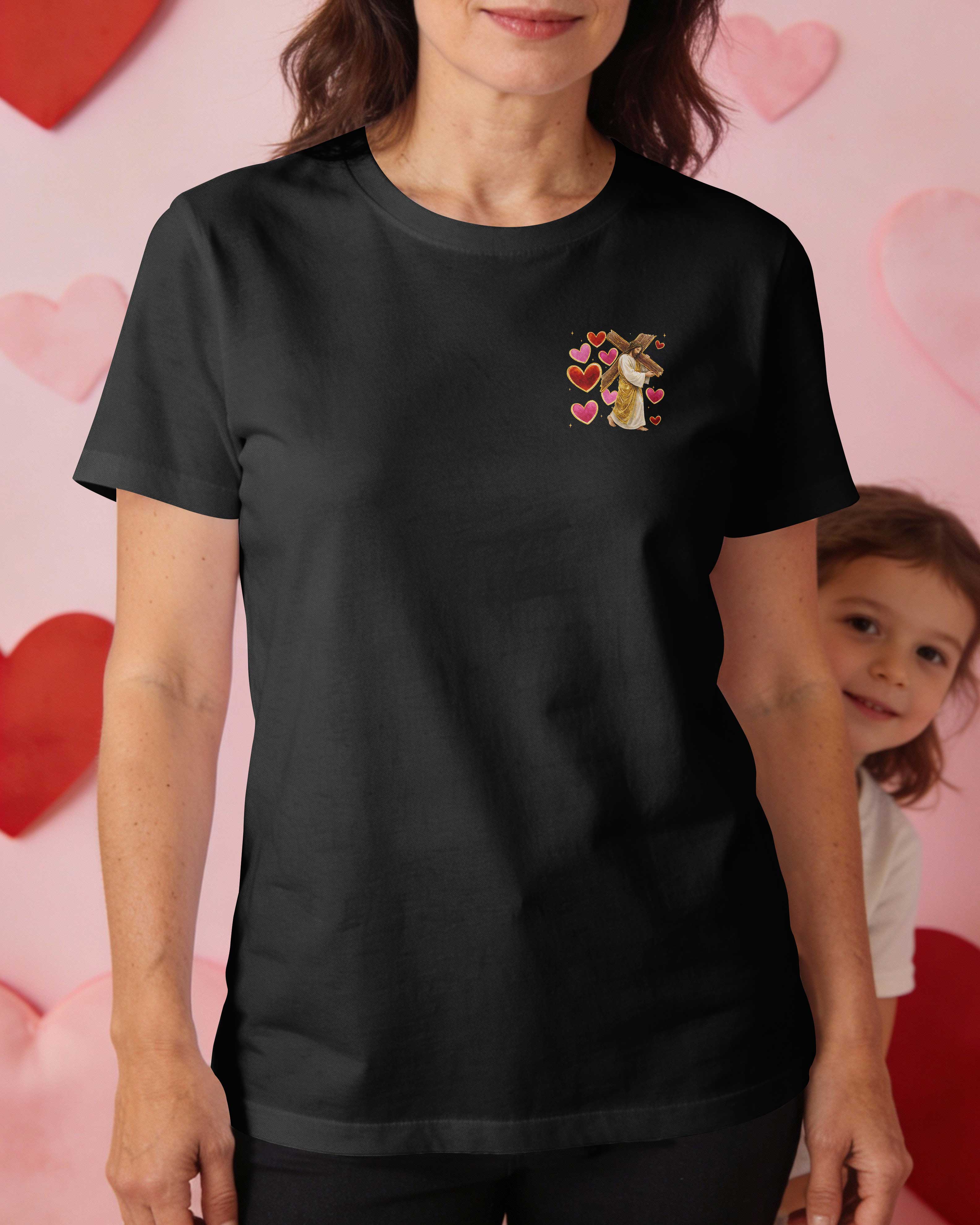His Love Carried Him All The Way To The Cross T-Shirt