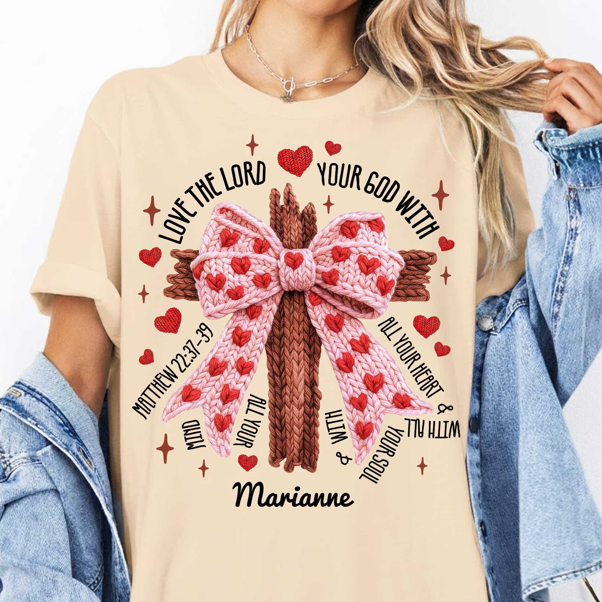 Love The Lord Your God With All Your Heart & With All Your Soul T-Shirt