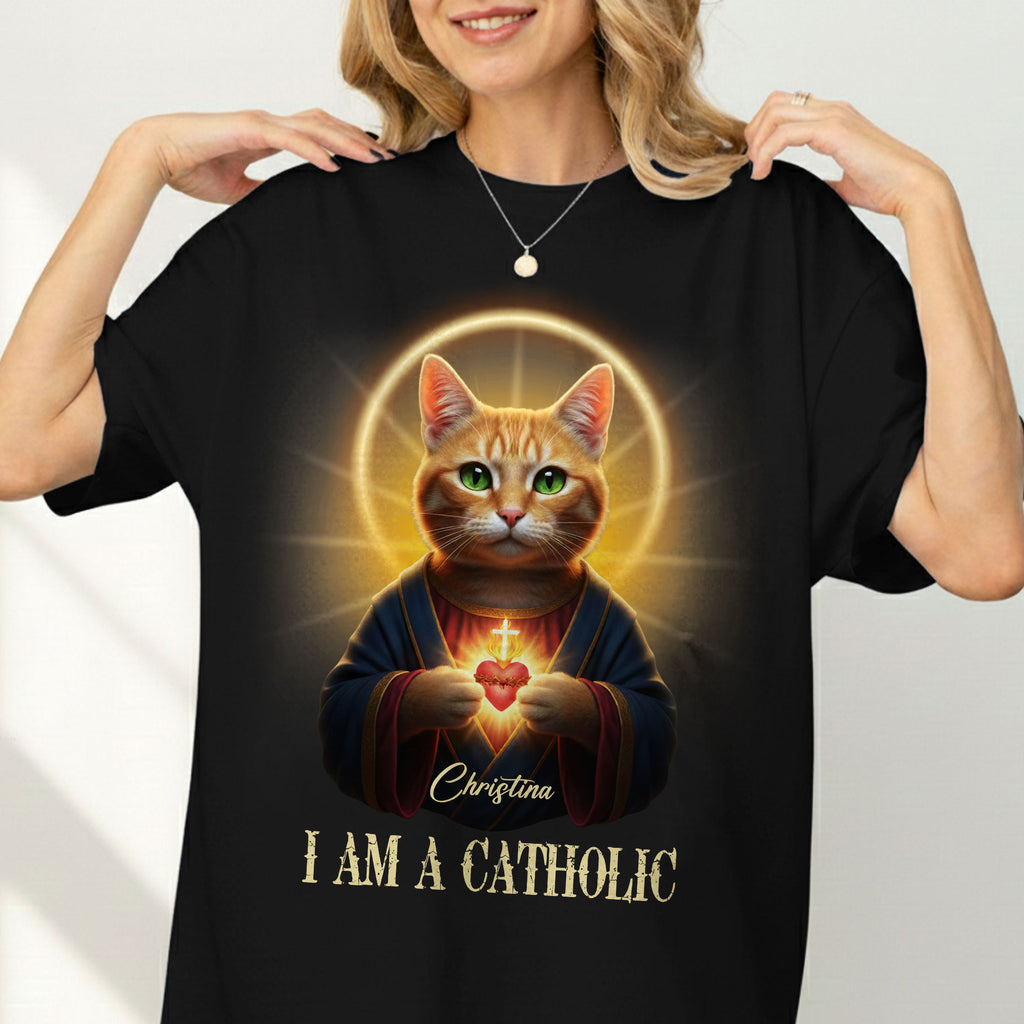 Christina I Am A Catholic T-Shirt