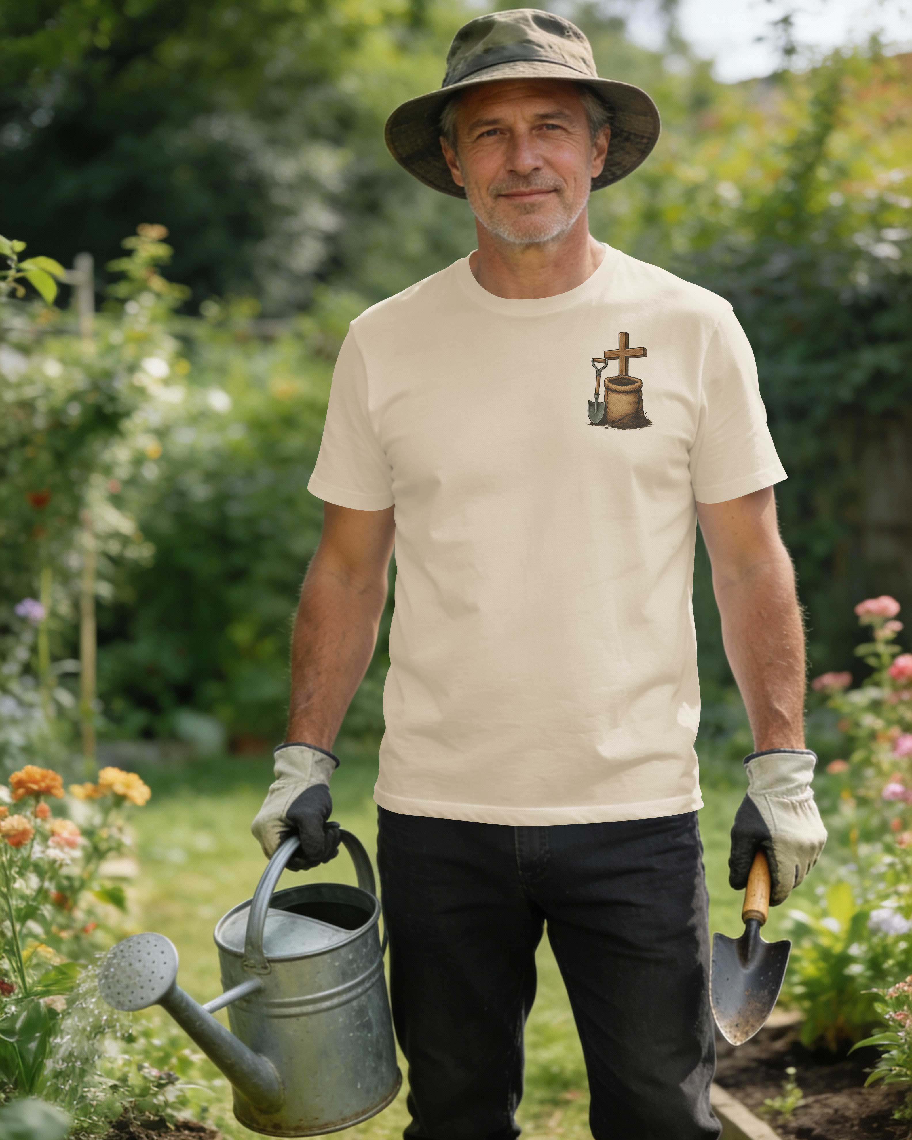 I've Got Gardening In My Veins And Jesus In My Heart T-Shirt