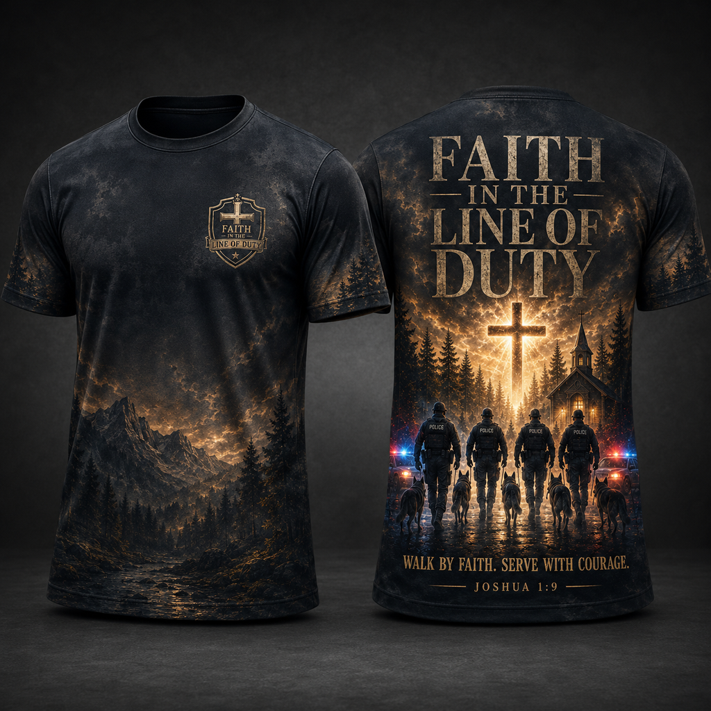 Faith In The Line Of Duty T-Shirt