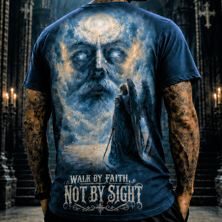 Walk By Faith, Not By Sight T-Shirt