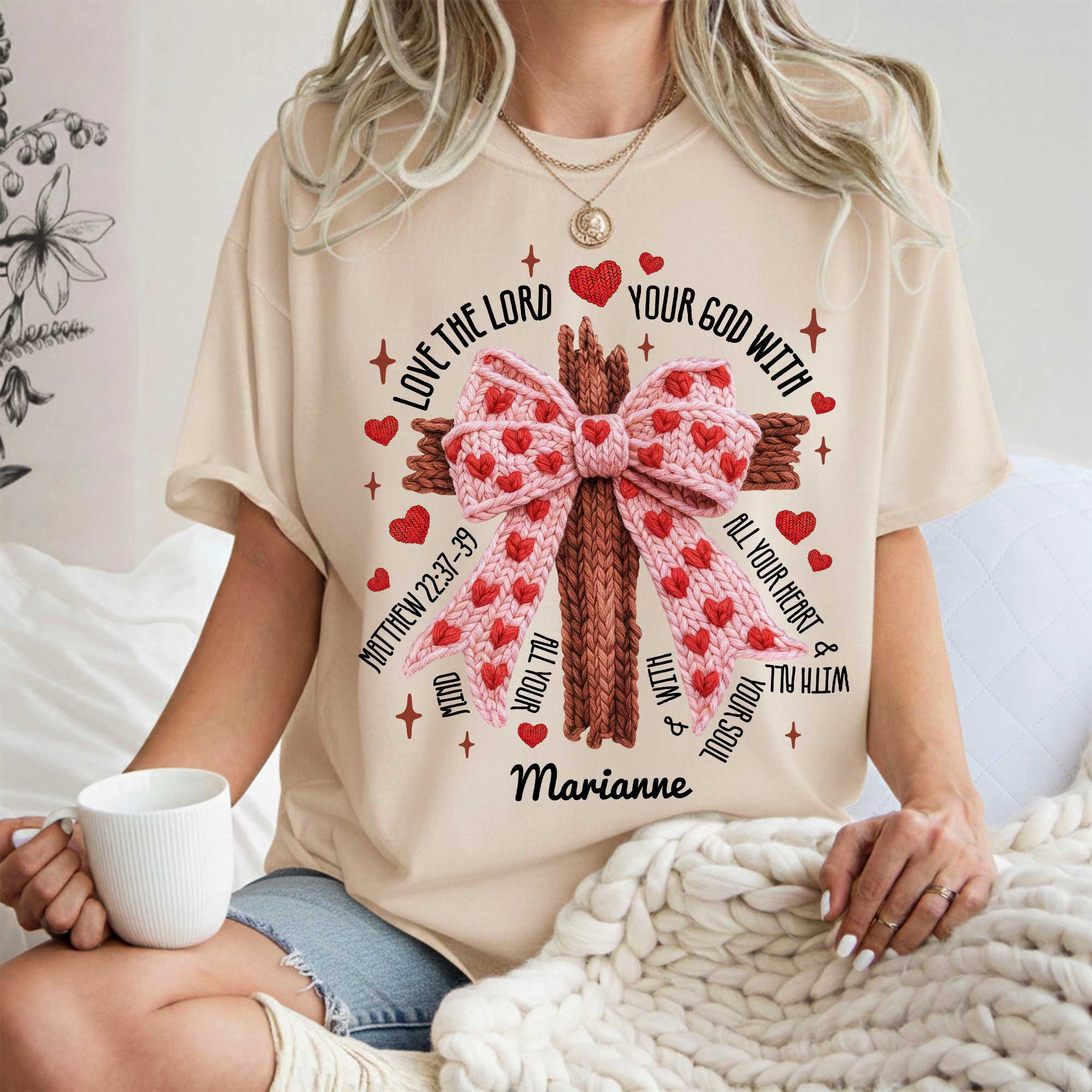 Love The Lord Your God With All Your Heart & With All Your Soul T-Shirt