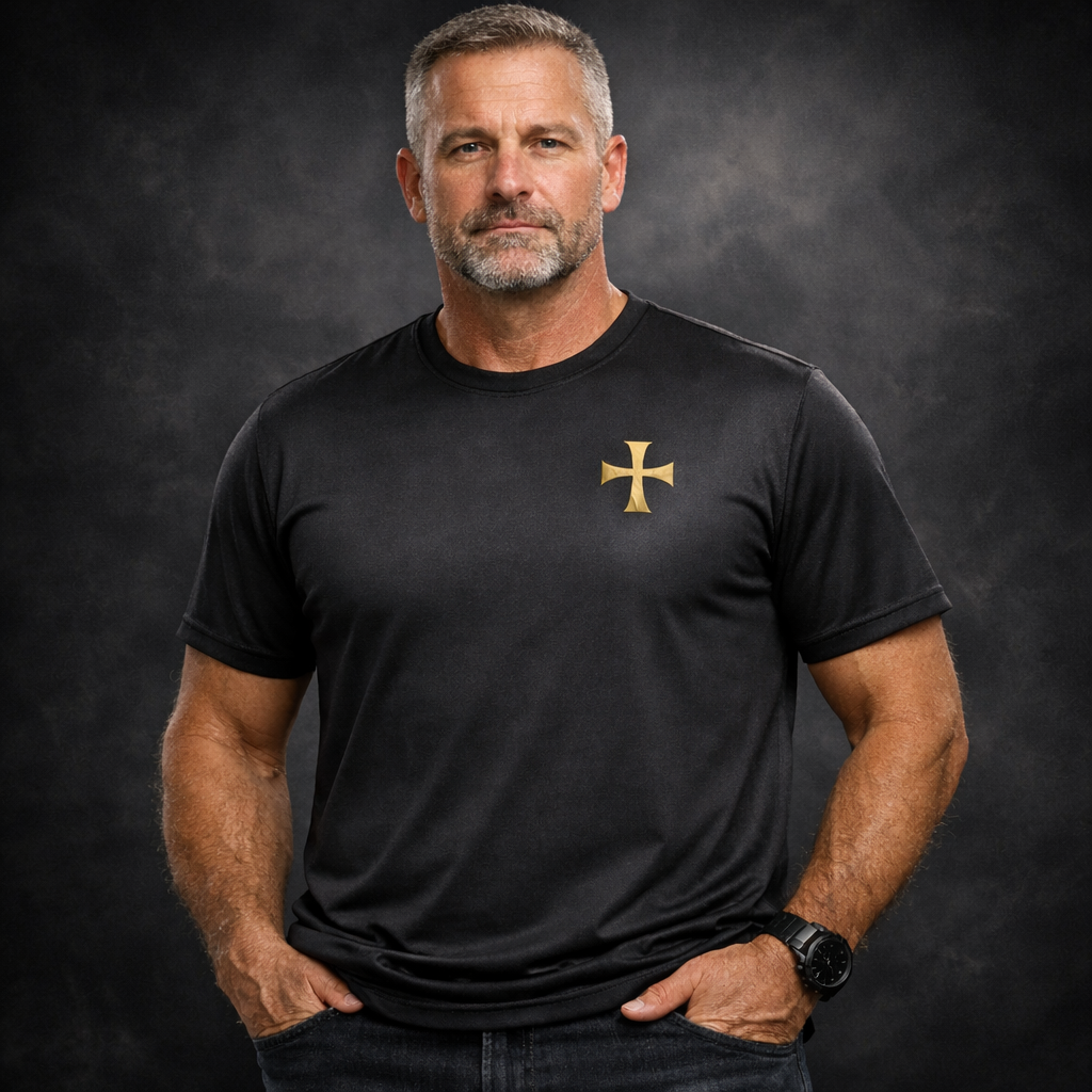 A Man Of God Stands Firm T-Shirt