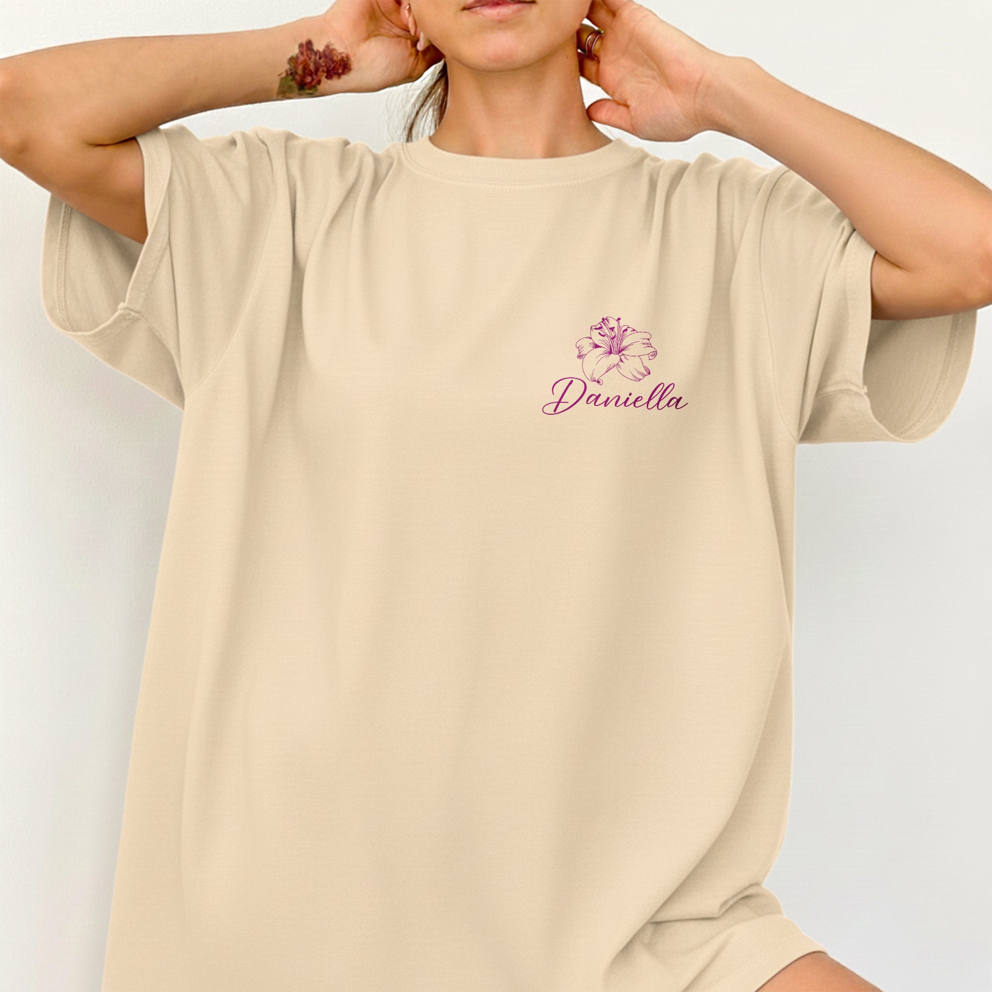 Therefore Do Not Be Anxious About Tomorrow Two Sided T-Shirt