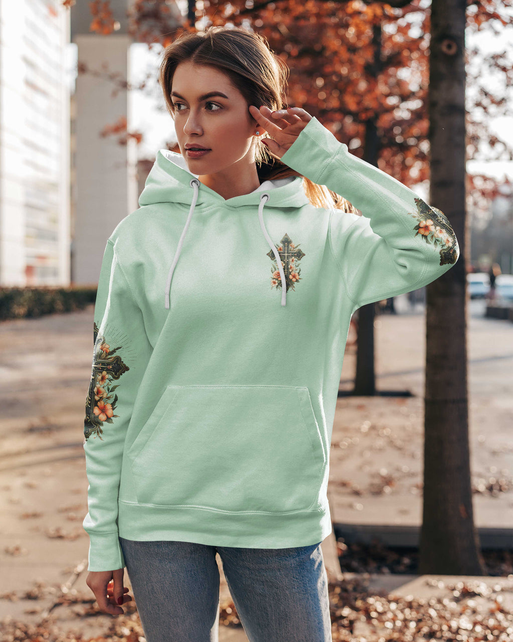 A Praying Mom is a Powerful Force Hoodie