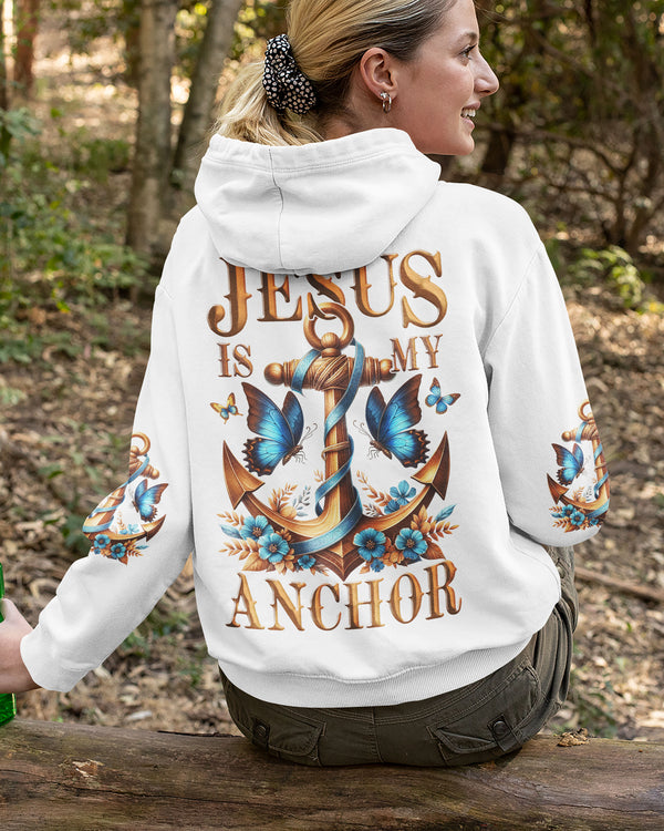 Jesus Is My Anchor All Over Print Hoodie
