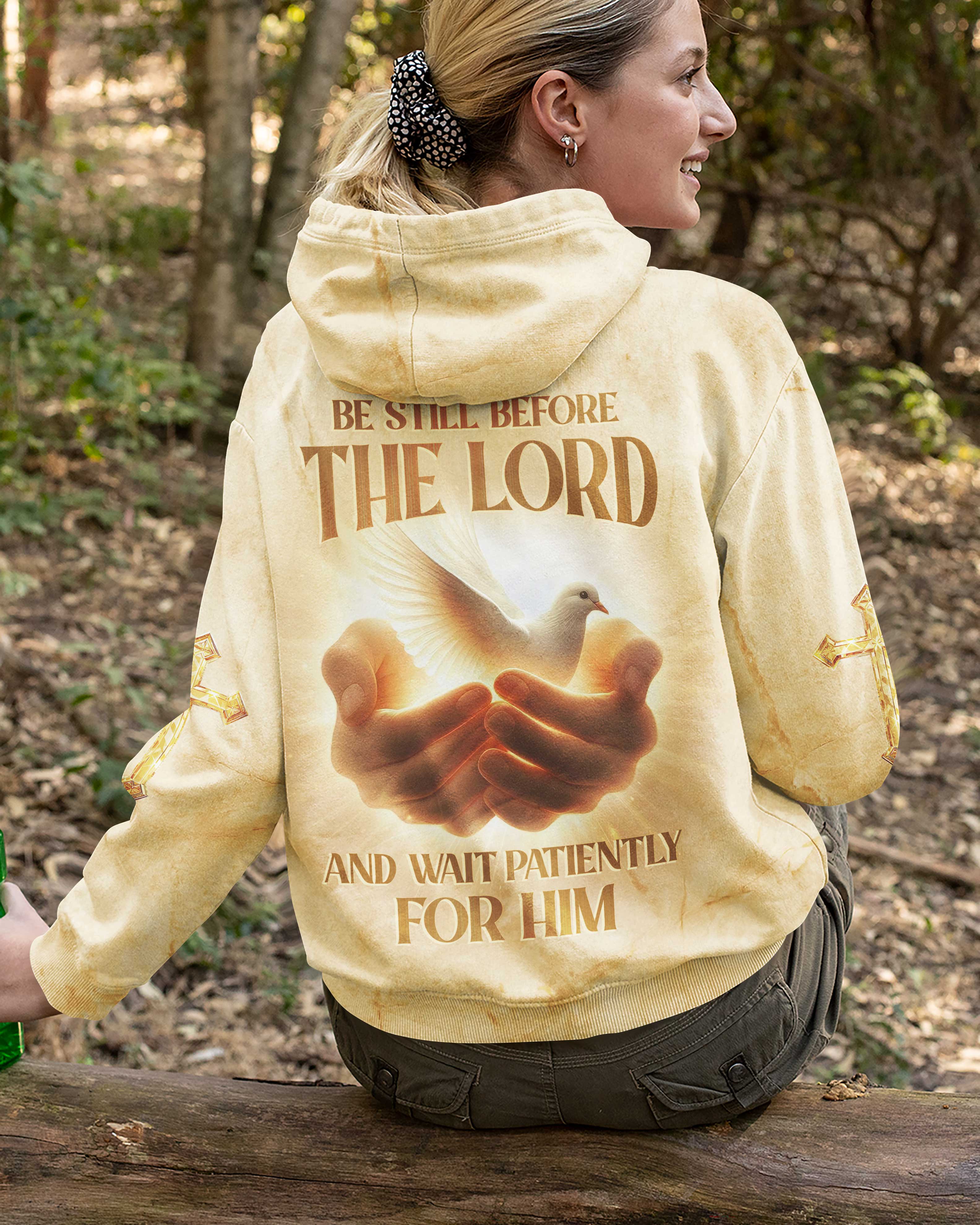 Be Still Before The Lord And Wait Patiently For Him T-Shirt