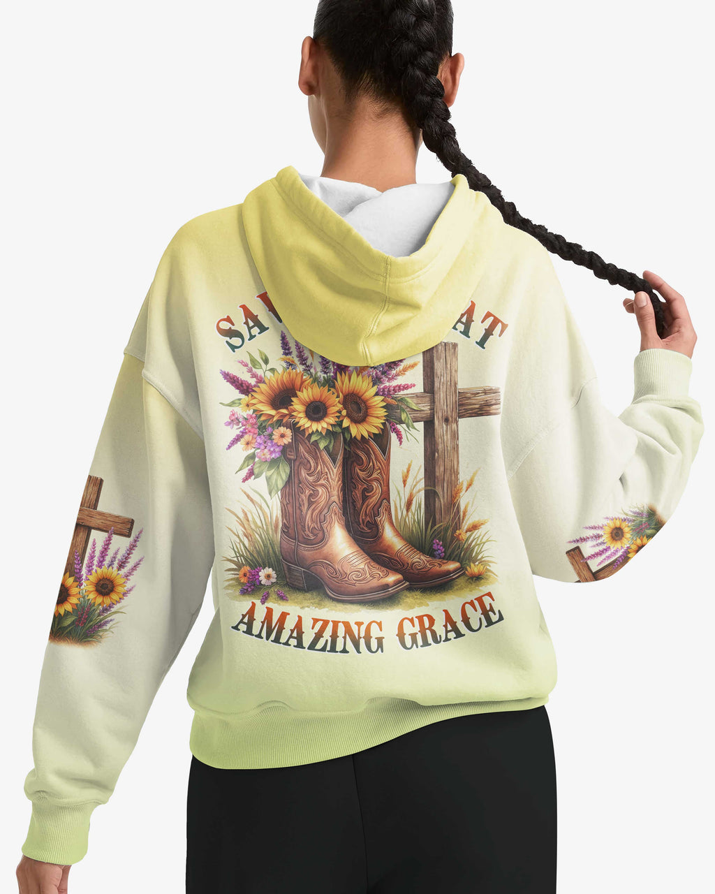 Saved By That Amazing Grace All Over Print T-Shirt