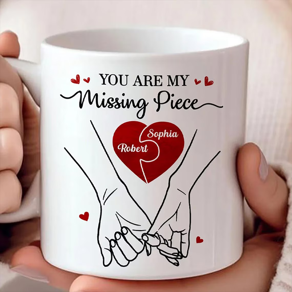 You Are My Missing Piece Personalized Mug