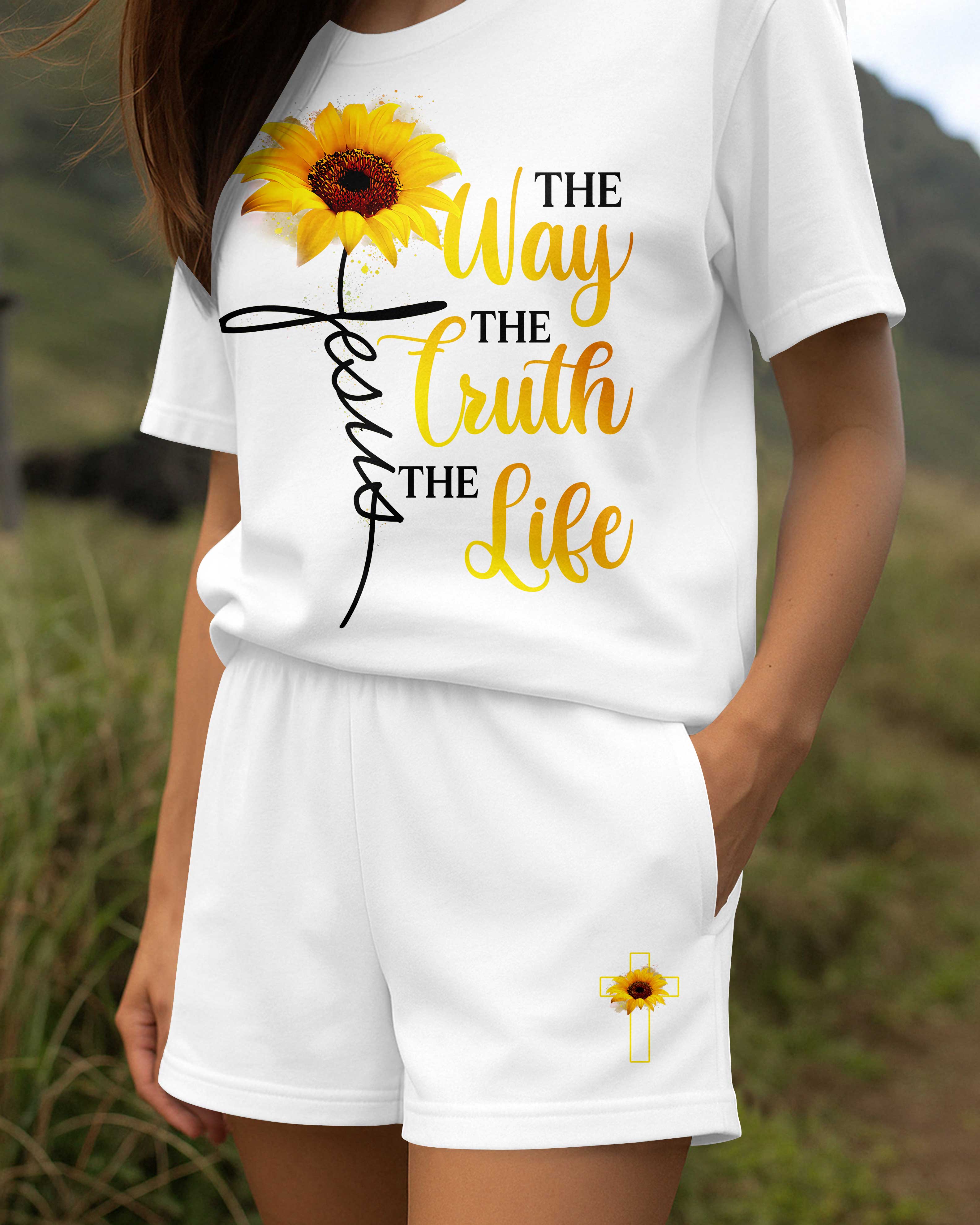 The Way The Truth The Life Women Casual Shorts