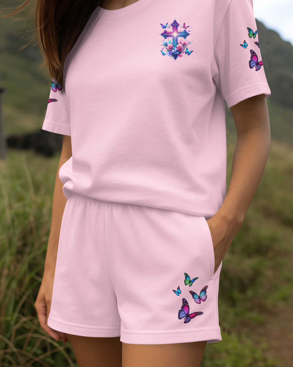 When Butterflies Appear Angels Are Near Women Casual Shorts