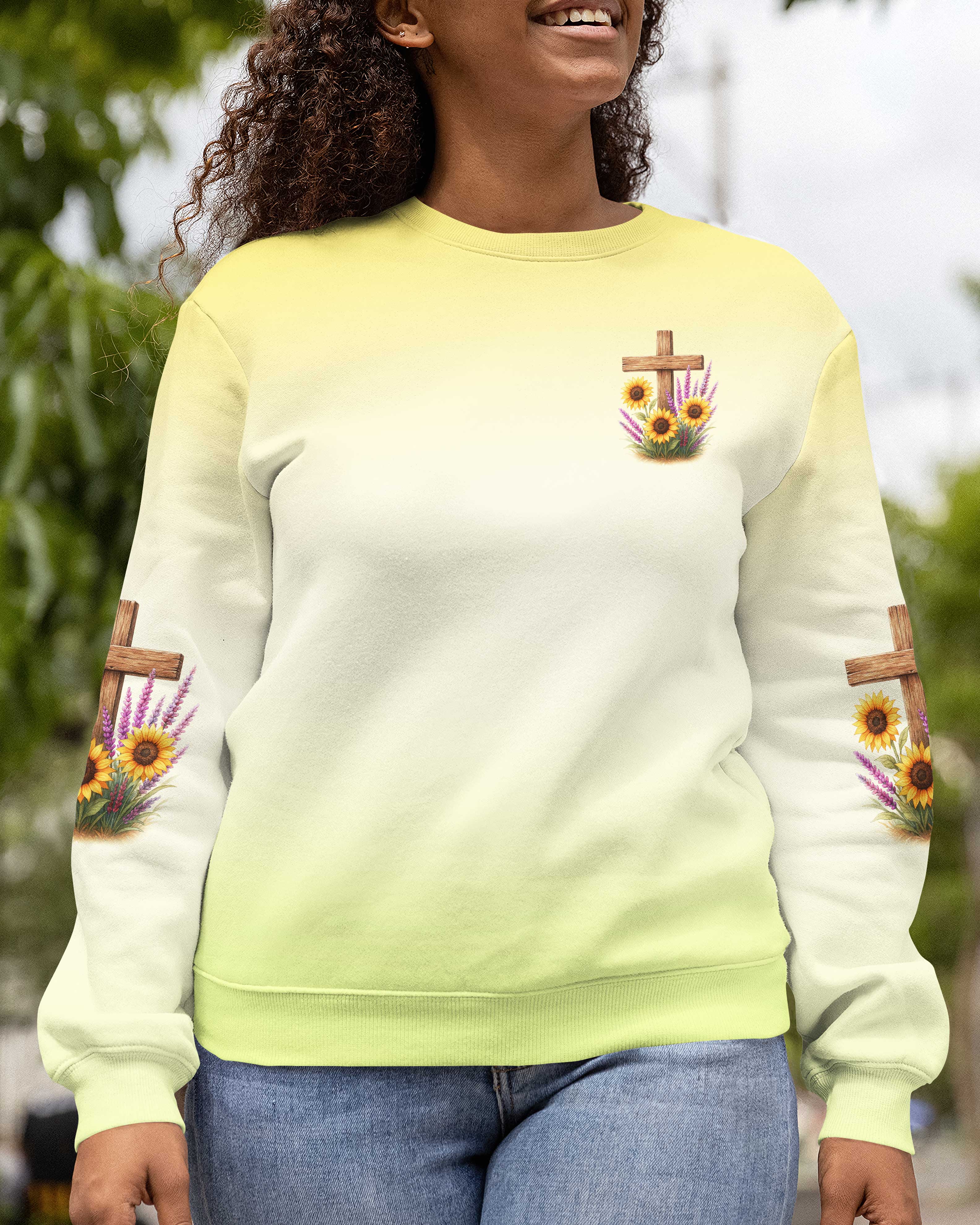 Saved By That Amazing Grace All Over Print T-Shirt