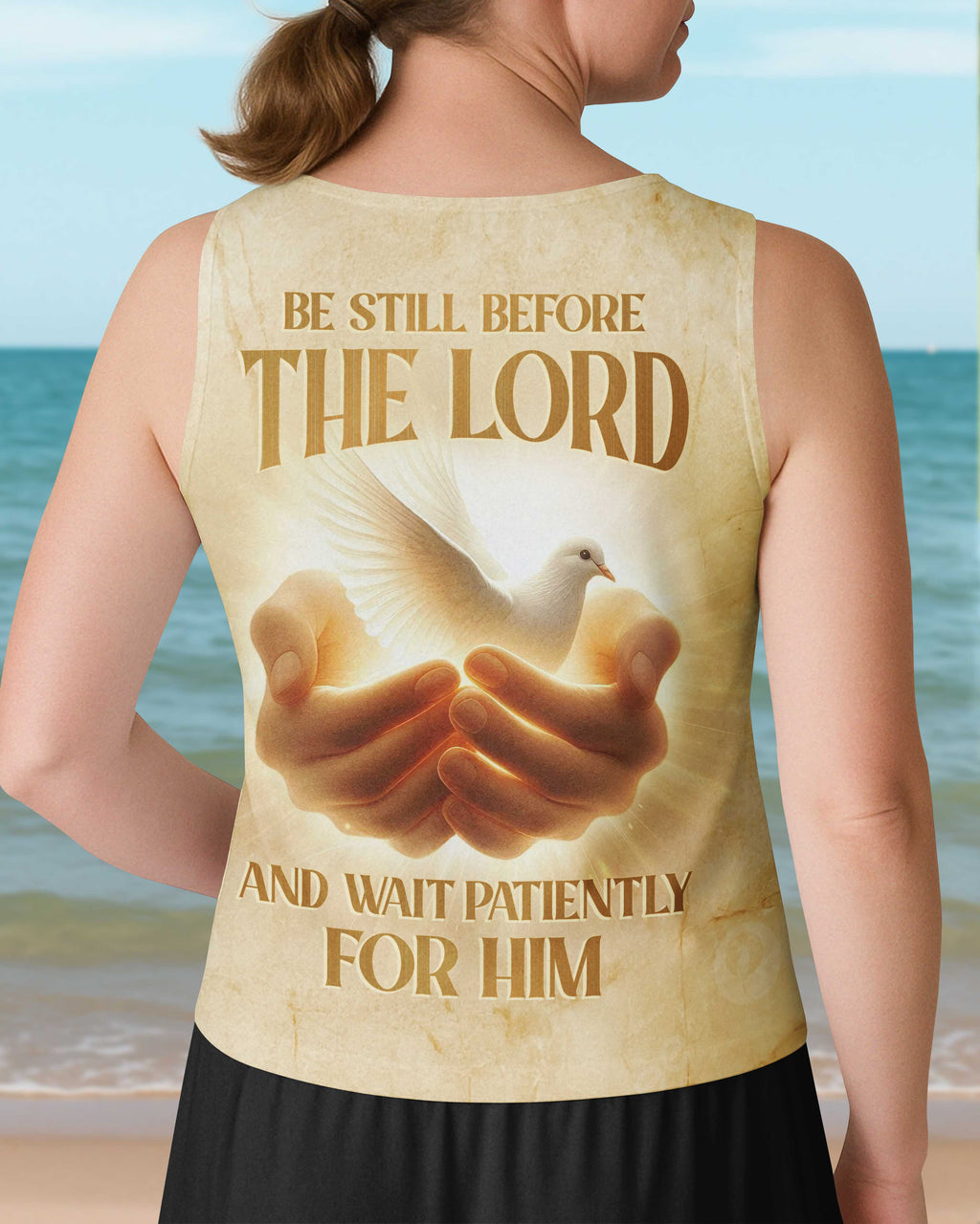 Be Still Before The Lord And Wait Patiently For Him T-Shirt